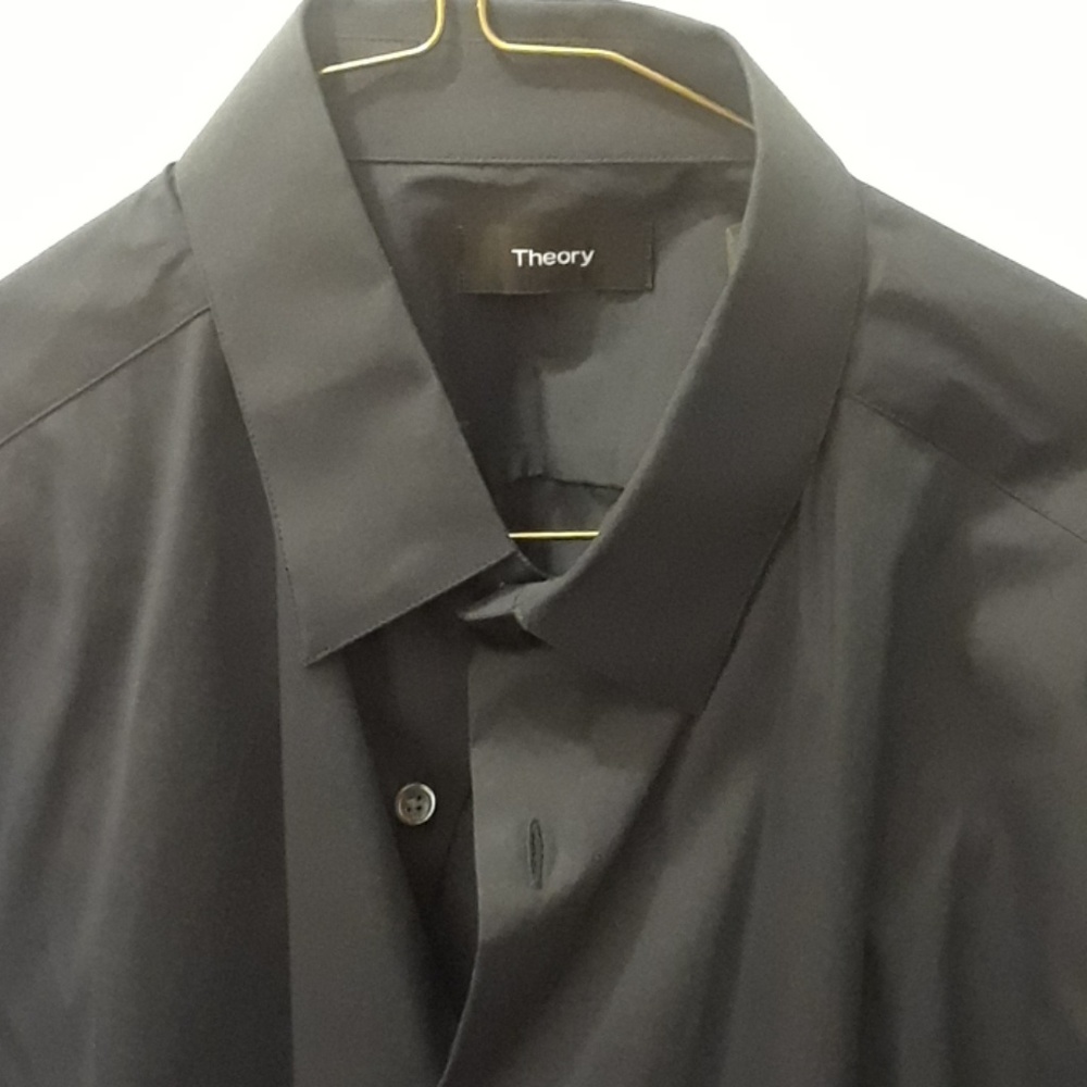 NEW Theory dark blue shirt